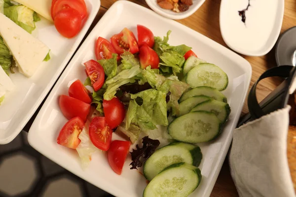 Rika Och Utsökt Turkisk Frukost — Stockfoto