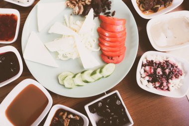 zengin ve leziz Türk Kahvaltı