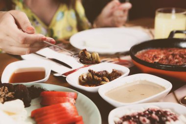 zengin ve leziz Türk Kahvaltı