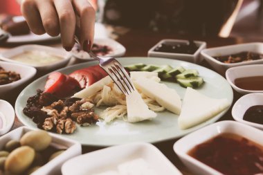 zengin ve leziz Türk Kahvaltı