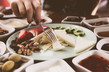 zengin ve leziz Türk Kahvaltı