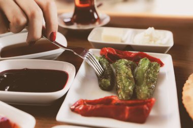 zengin ve leziz Türk Kahvaltı