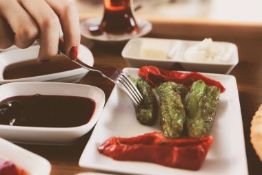 zengin ve leziz Türk Kahvaltı