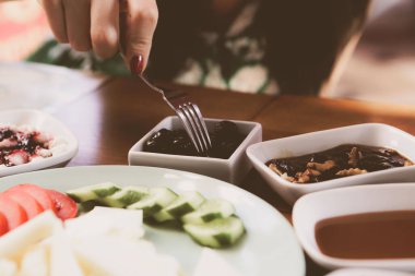 zengin ve leziz Türk Kahvaltı