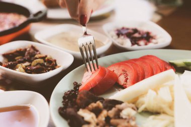 zengin ve leziz Türk Kahvaltı