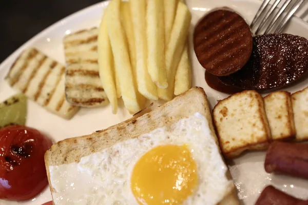 Rika Och Utsökt Turkisk Frukost — Stockfoto