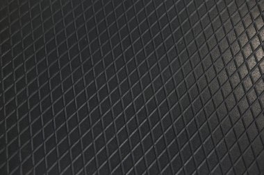 Siyah metal desenli çelik arka plan. Delinmiş metal levha.