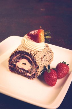 Masada lezzetli bir pasta var.