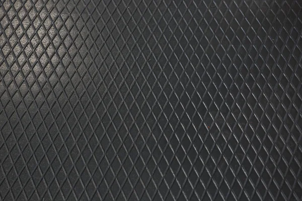 Fondo Acero Textura Metal Negro Chapa Perforada —  Fotos de Stock