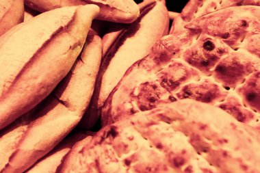 Lezzetli doğal estetik fırınlanmış ekmek