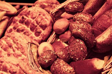 Lezzetli doğal estetik fırınlanmış ekmek