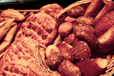 Lezzetli doğal estetik fırınlanmış ekmek