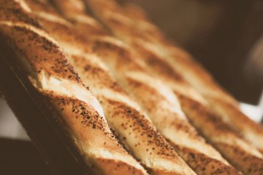 Lezzetli doğal estetik fırınlanmış ekmek