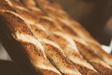 Lezzetli doğal estetik fırınlanmış ekmek