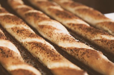 Lezzetli doğal estetik fırınlanmış ekmek