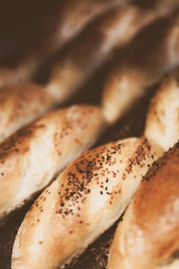 Lezzetli doğal estetik fırınlanmış ekmek