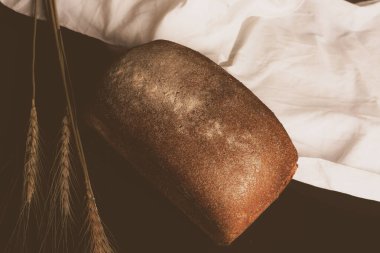 Lezzetli doğal estetik fırınlanmış ekmek