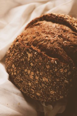 Lezzetli doğal estetik fırınlanmış ekmek