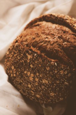 Lezzetli doğal estetik fırınlanmış ekmek