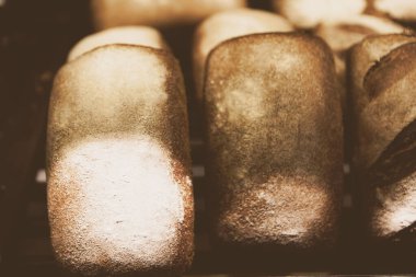 Lezzetli doğal estetik fırınlanmış ekmek