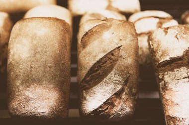 Lezzetli doğal estetik fırınlanmış ekmek