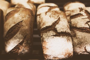 Lezzetli doğal estetik fırınlanmış ekmek