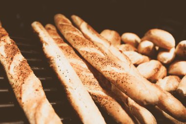 Lezzetli doğal estetik fırınlanmış ekmek