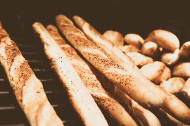 Lezzetli doğal estetik fırınlanmış ekmek