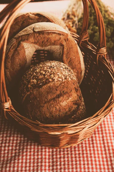 Lezzetli doğal estetik fırınlanmış ekmek
