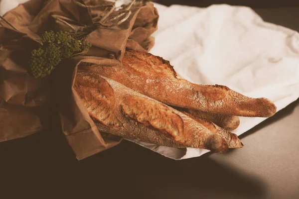 Lezzetli doğal estetik fırınlanmış ekmek