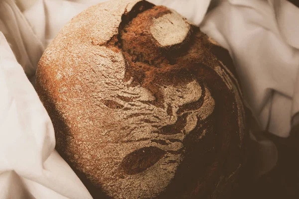 Lezzetli doğal estetik fırınlanmış ekmek