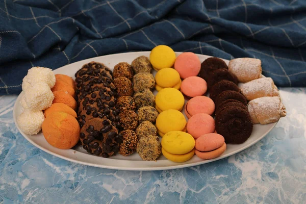 Cookies Κομματάκια Μαύρης Σοκολάτας — Φωτογραφία Αρχείου