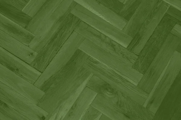 Zielony Drewniany Parkiet Tekstury — Zdjęcie stockowe