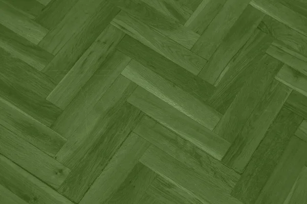 Green Wooden Parquet Texture — Stock Photo, Image