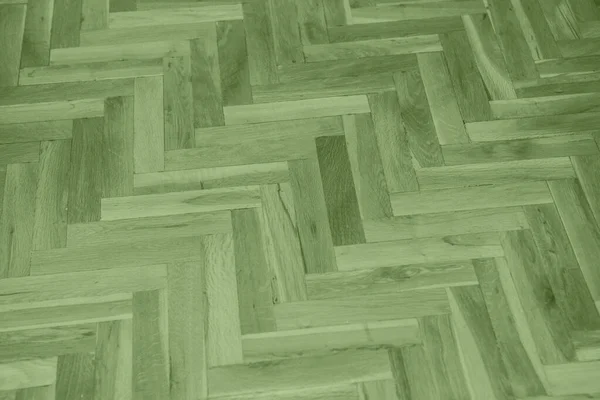 Green Wooden Parquet Texture — Stock Photo, Image