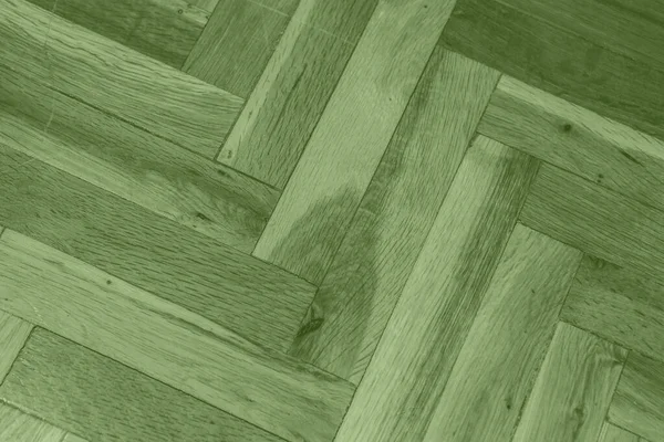 Green Wooden Parquet Texture — Stock Photo, Image