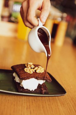 dondurma çikolatalı sufle