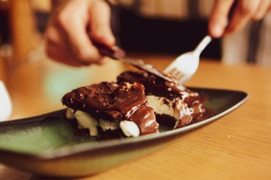 dondurma çikolatalı sufle