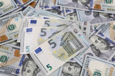 Bize dolar ve euro banknot para