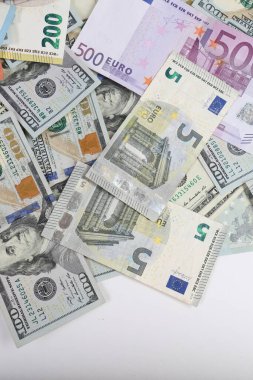 Bize dolar ve euro banknot para