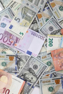 Multi Euro Nakit ve Bozuk Para, farklı türde yeni nesil banknotlar, bitcoin, Türk lirası