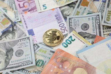 Multi Euro Nakit ve Bozuk Para, farklı türde yeni nesil banknotlar, bitcoin, Türk lirası