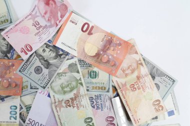 Multi Euro Nakit ve Bozuk Para, farklı türde yeni nesil banknotlar, bitcoin, Türk lirası