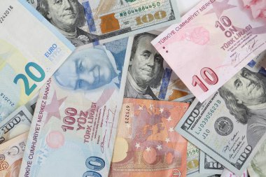 Multi Euro Nakit ve Bozuk Para, farklı türde yeni nesil banknotlar, bitcoin, Türk lirası