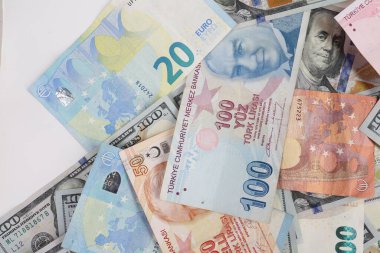 Multi Euro Nakit ve Bozuk Para, farklı türde yeni nesil banknotlar, bitcoin, Türk lirası