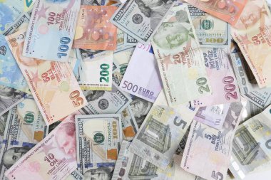 Multi Euro Nakit ve Bozuk Para, farklı türde yeni nesil banknotlar, bitcoin, Türk lirası