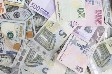 Multi Euro Nakit ve Bozuk Para, farklı türde yeni nesil banknotlar, bitcoin, Türk lirası