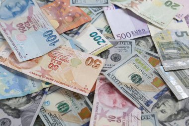Multi Euro Nakit ve Bozuk Para, farklı türde yeni nesil banknotlar, bitcoin, Türk lirası