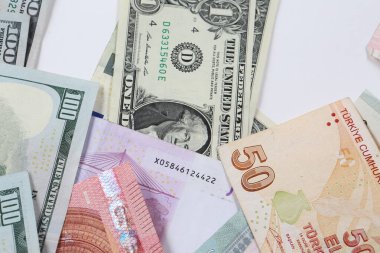 Multi Euro Nakit ve Bozuk Para, farklı türde yeni nesil banknotlar, bitcoin, Türk lirası
