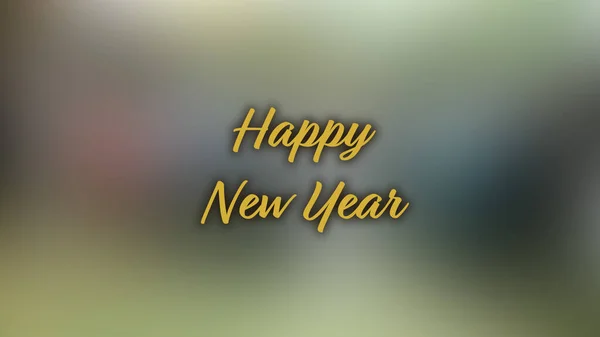 Blurred Background Happy New Year — Stock Photo, Image